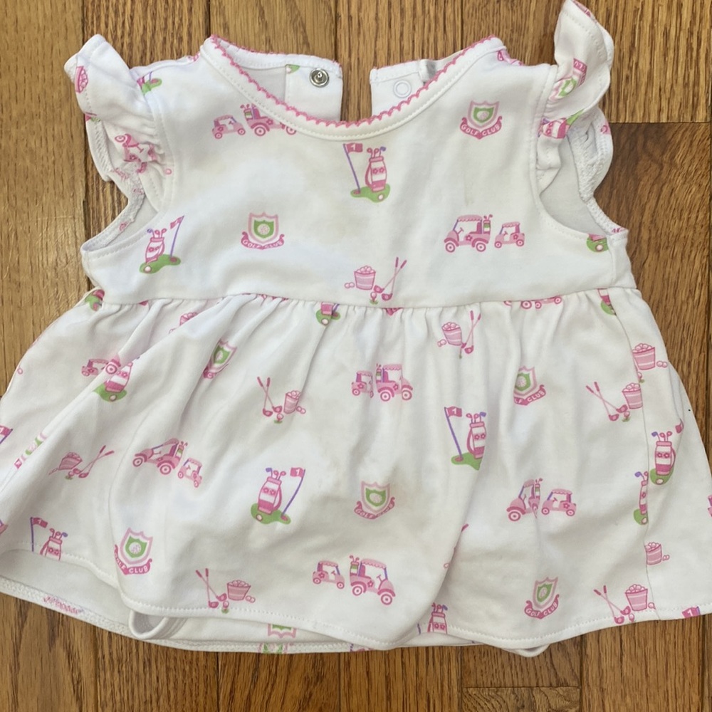 Kissy Kissy Golf Romper